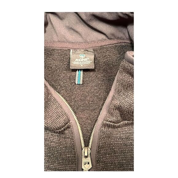 Kuhl Charcoal Half-Zip Pullover sweater Jacket women’s size small - Picture 3 of 7